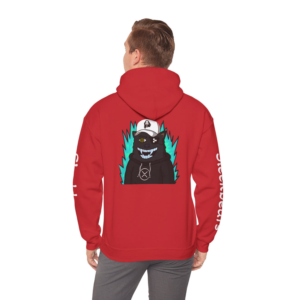 Black 'Sleekbears' Graphic Hoodie