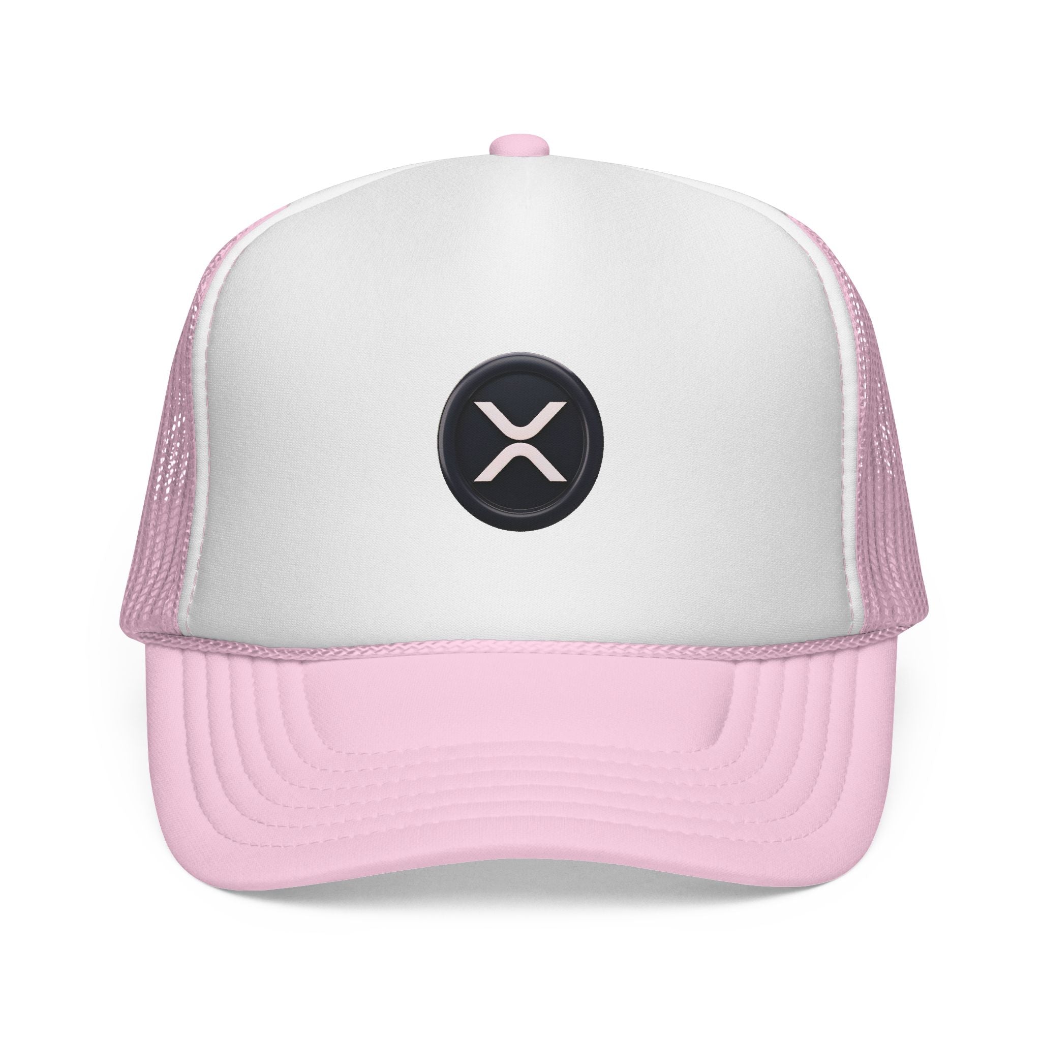 XRP Logo Trucker Hat —  Cryptocurrency Mesh Cap