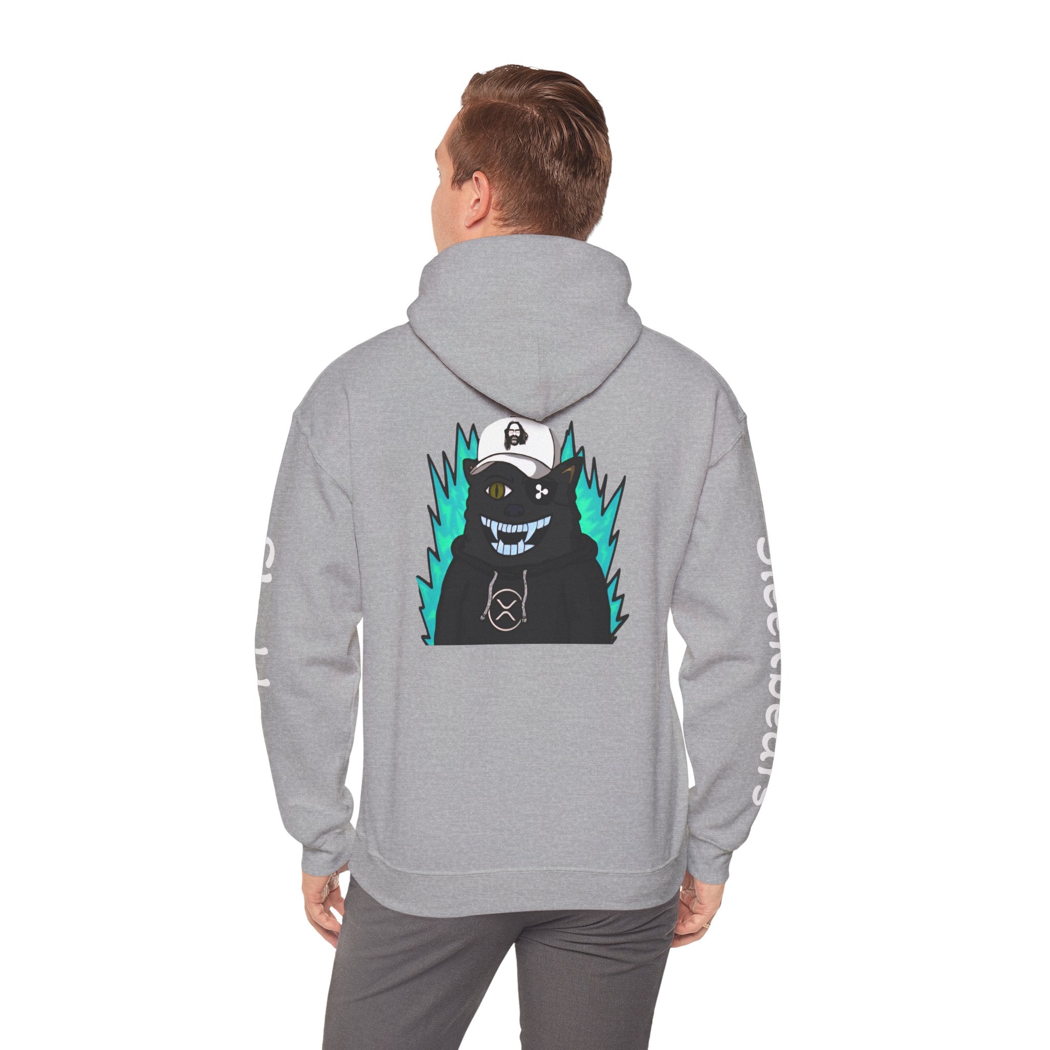 Black 'Sleekbears' Graphic Hoodie