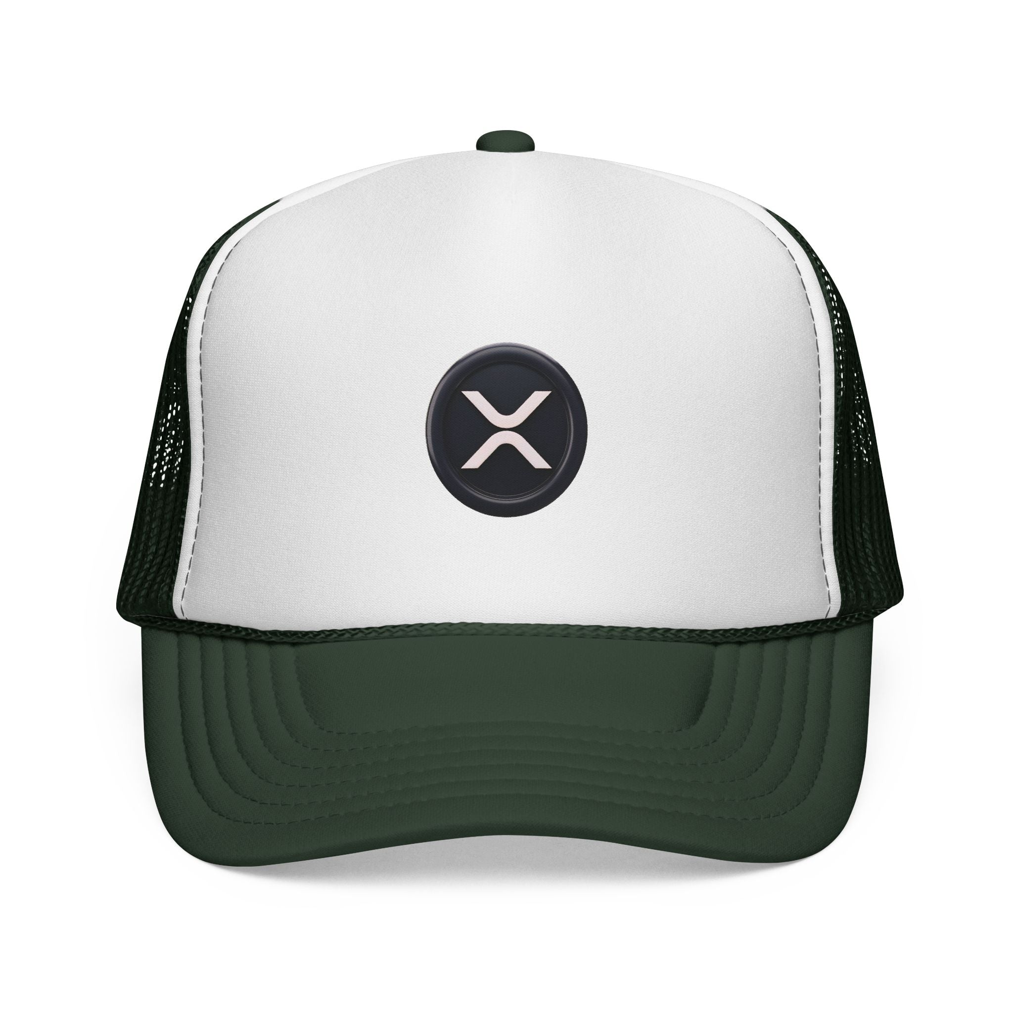 XRP Logo Trucker Hat —  Cryptocurrency Mesh Cap