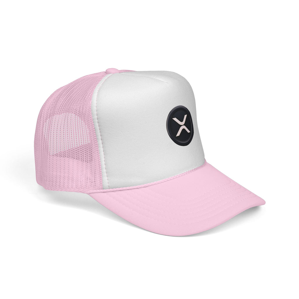 XRP Logo Trucker Hat —  Cryptocurrency Mesh Cap