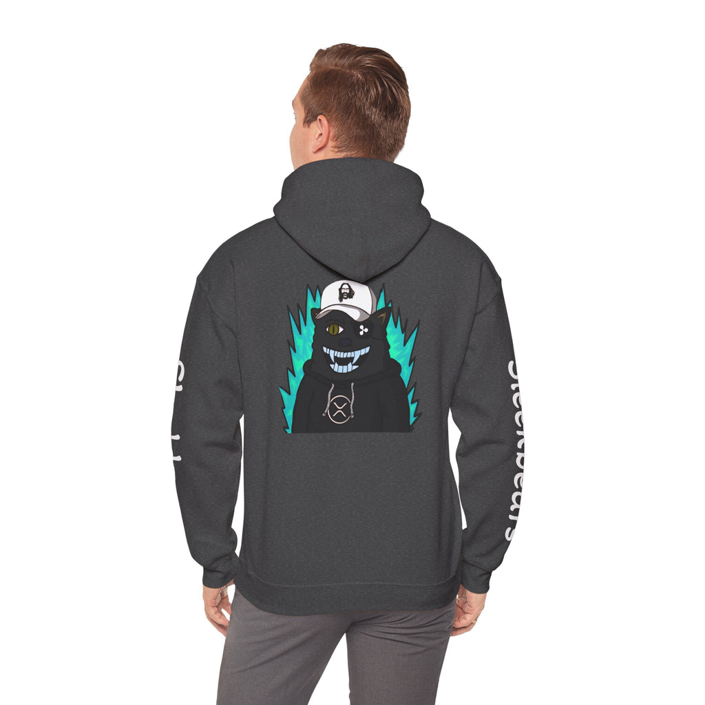 Black 'Sleekbears' Graphic Hoodie