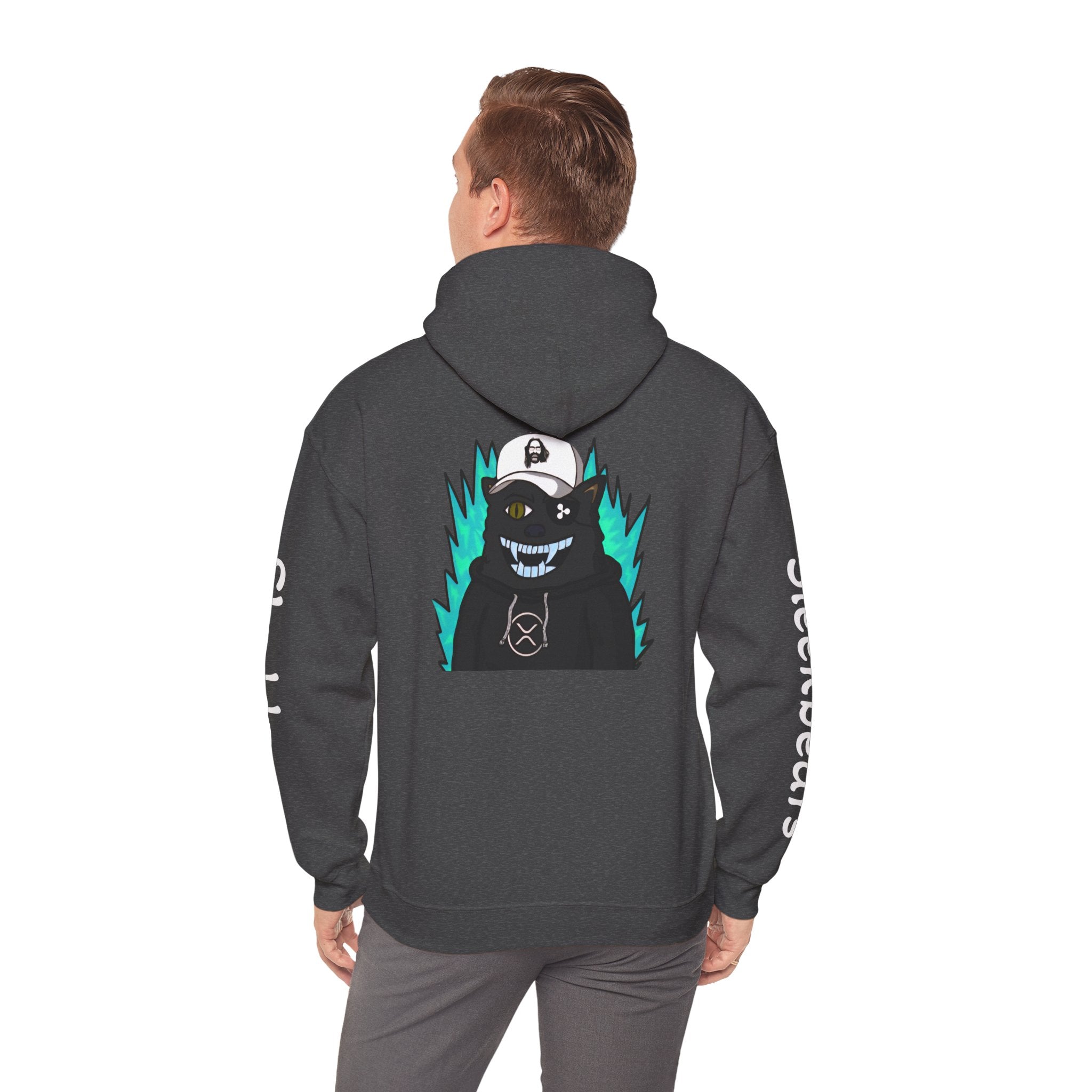 Black 'Sleekbears' Graphic Hoodie