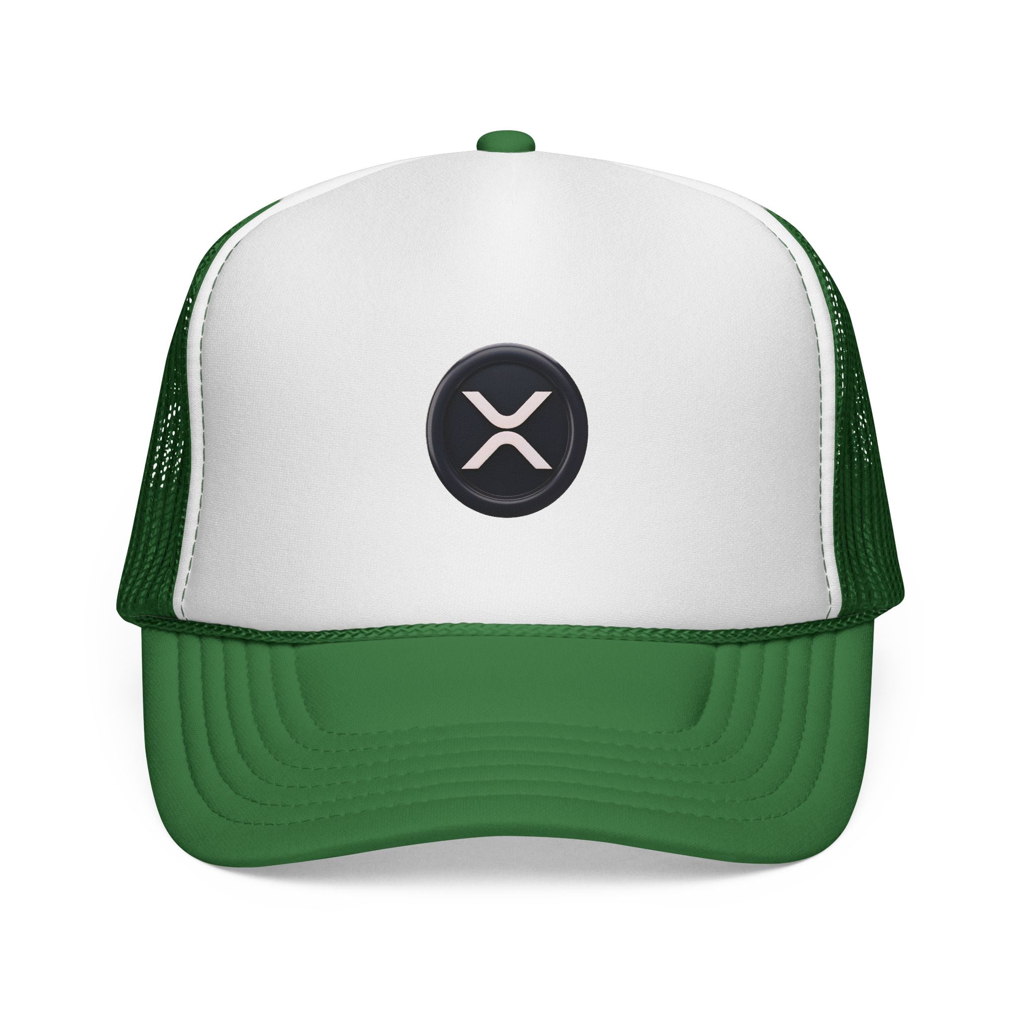 XRP Logo Trucker Hat —  Cryptocurrency Mesh Cap
