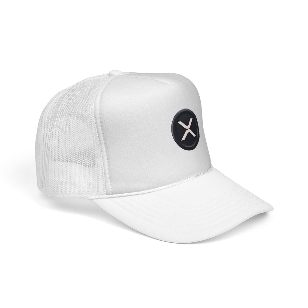 XRP Logo Trucker Hat —  Cryptocurrency Mesh Cap