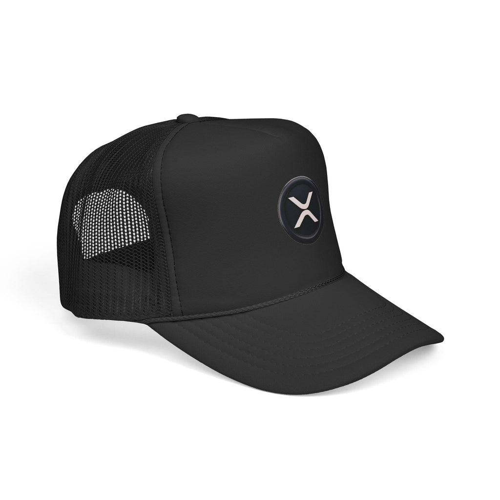 XRP Logo Trucker Hat —  Cryptocurrency Mesh Cap
