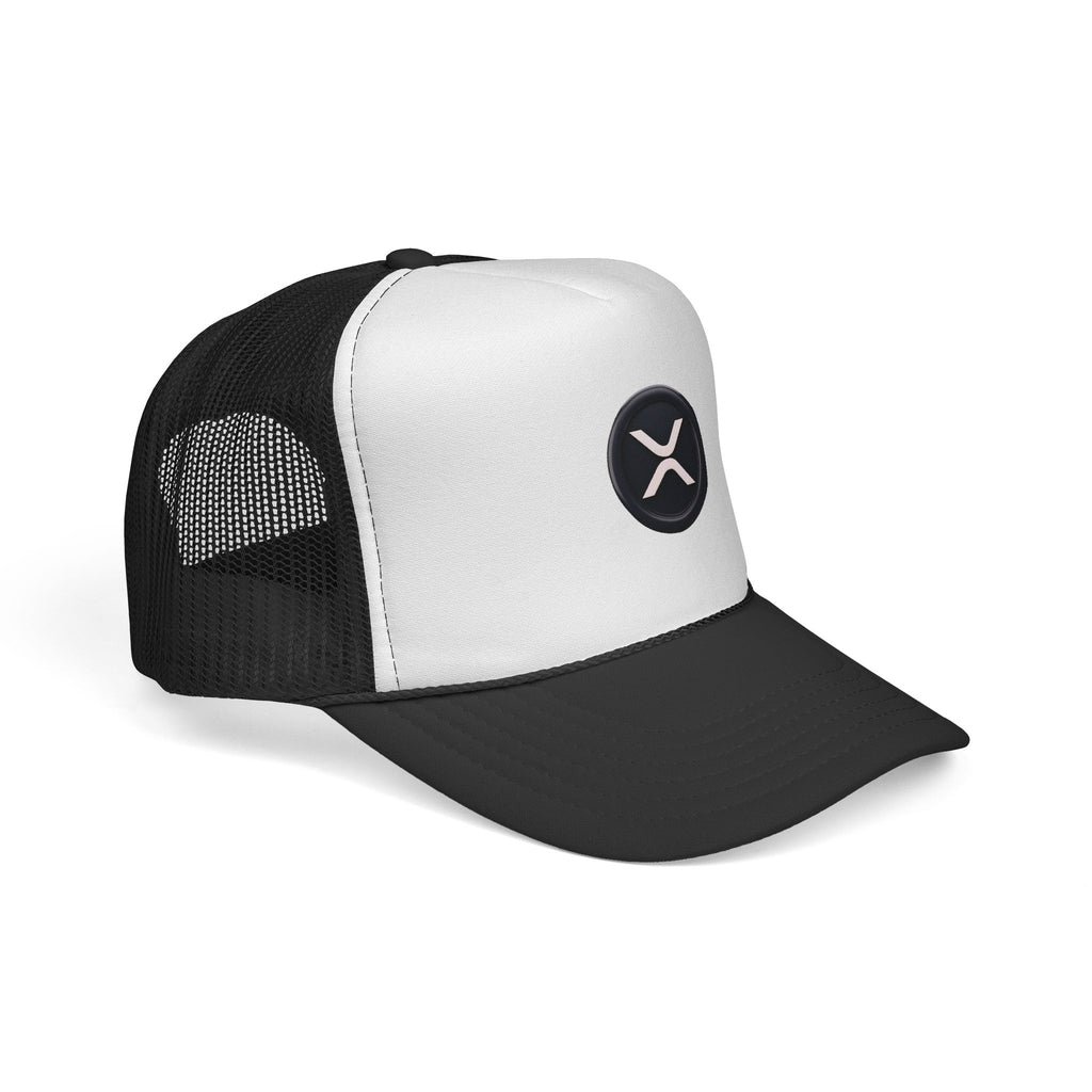 XRP Logo Trucker Hat —  Cryptocurrency Mesh Cap