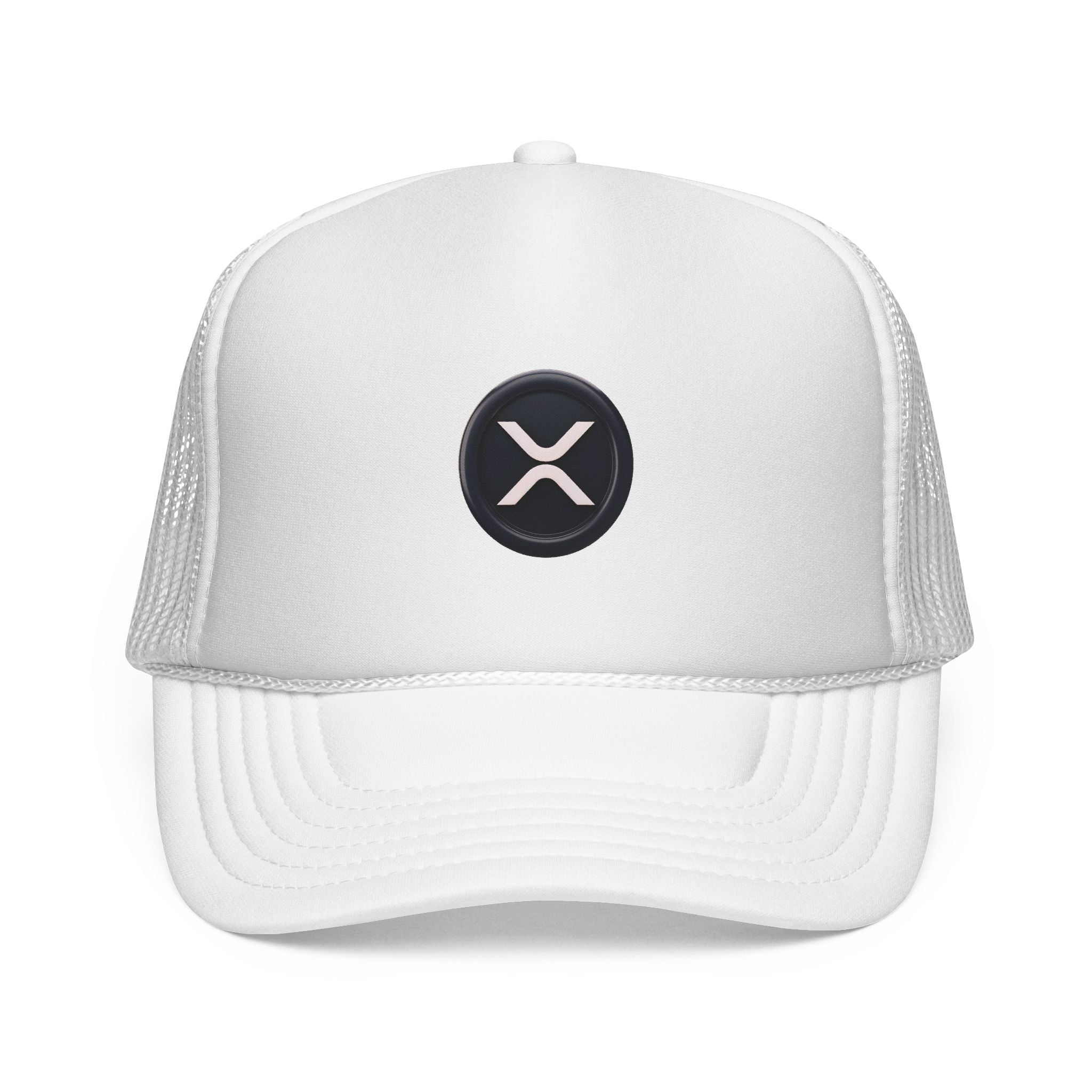 XRP Logo Trucker Hat —  Cryptocurrency Mesh Cap