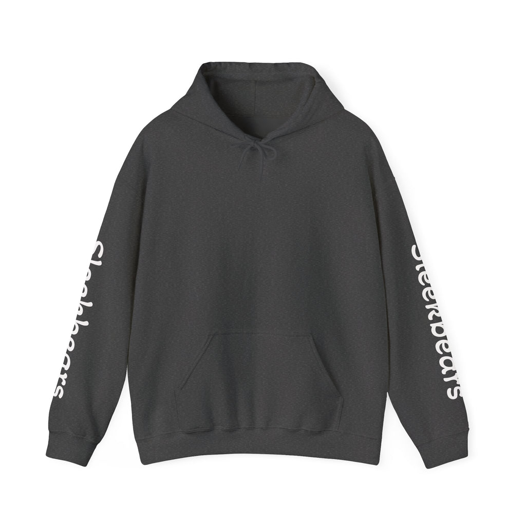 Black 'Sleekbears' Graphic Hoodie