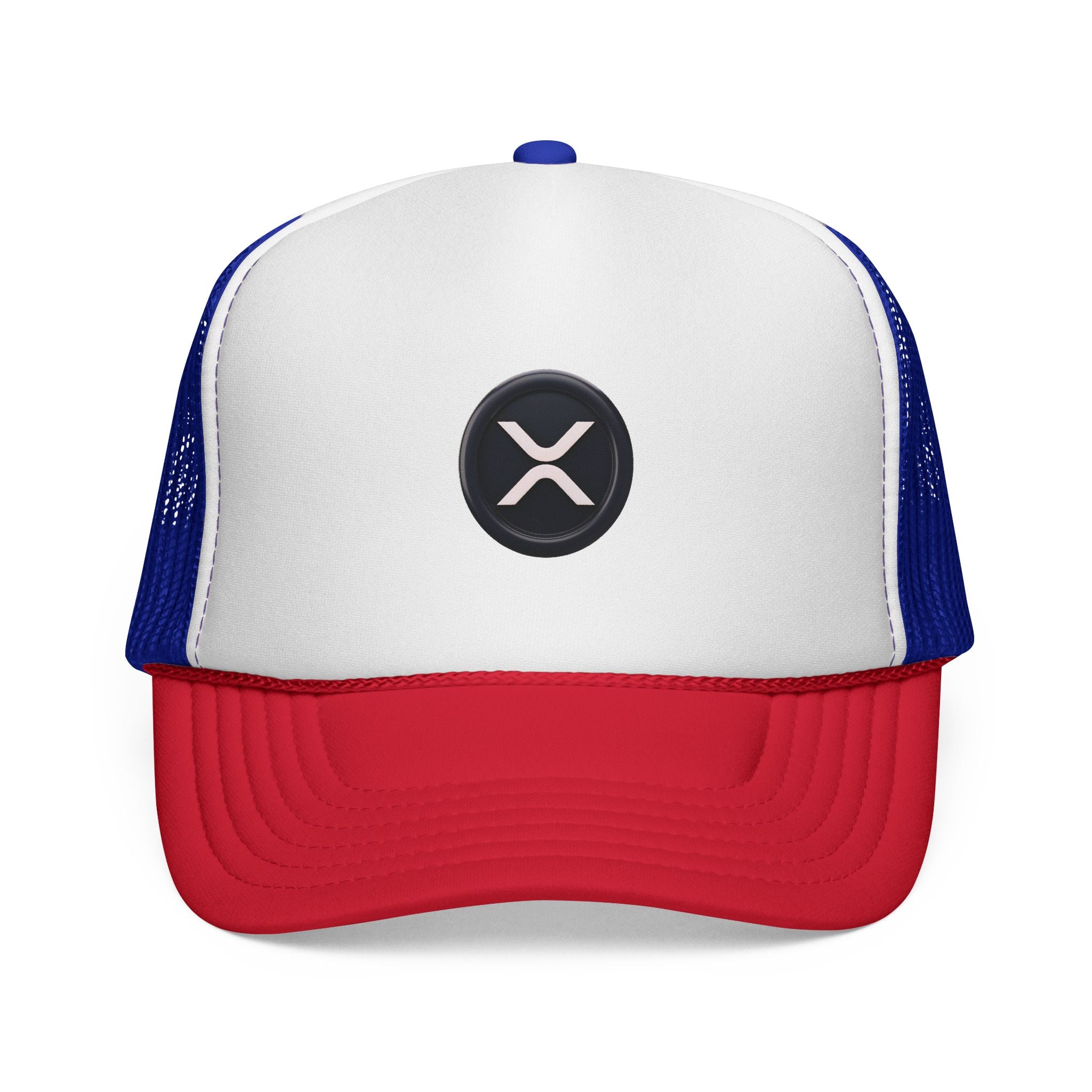 XRP Logo Trucker Hat —  Cryptocurrency Mesh Cap