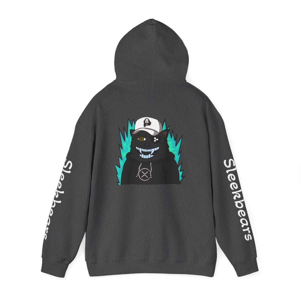 Black 'Sleekbears' Graphic Hoodie