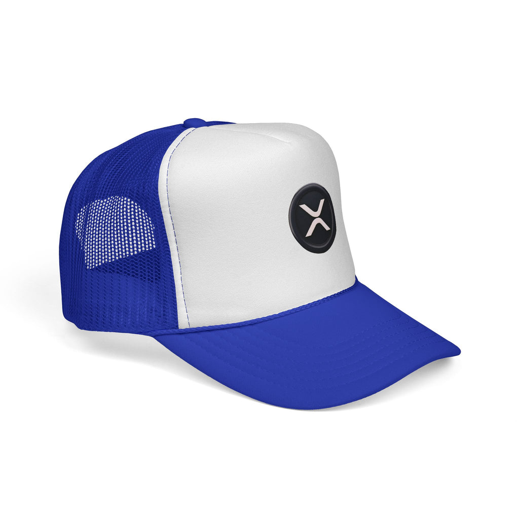 XRP Logo Trucker Hat —  Cryptocurrency Mesh Cap