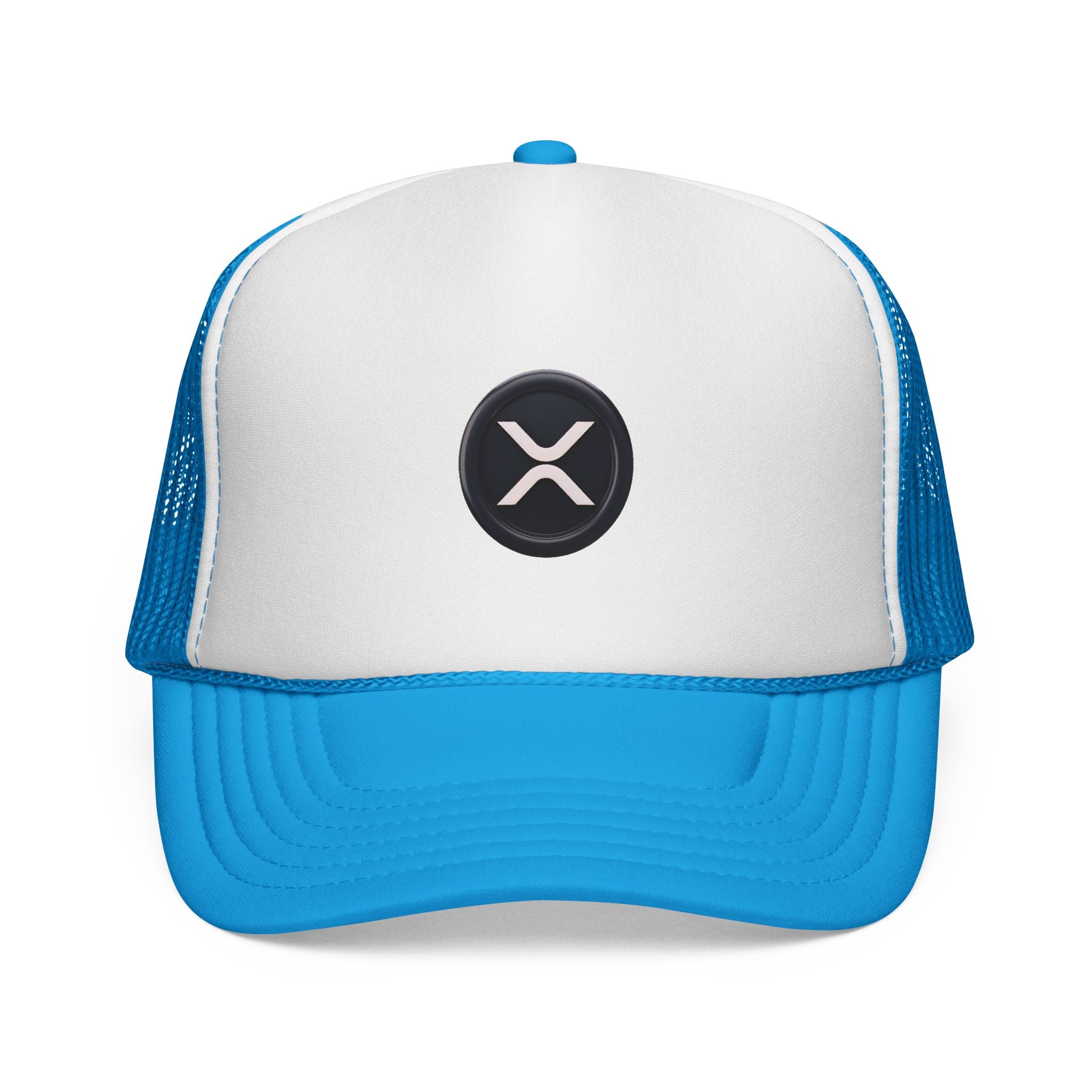 XRP Logo Trucker Hat —  Cryptocurrency Mesh Cap
