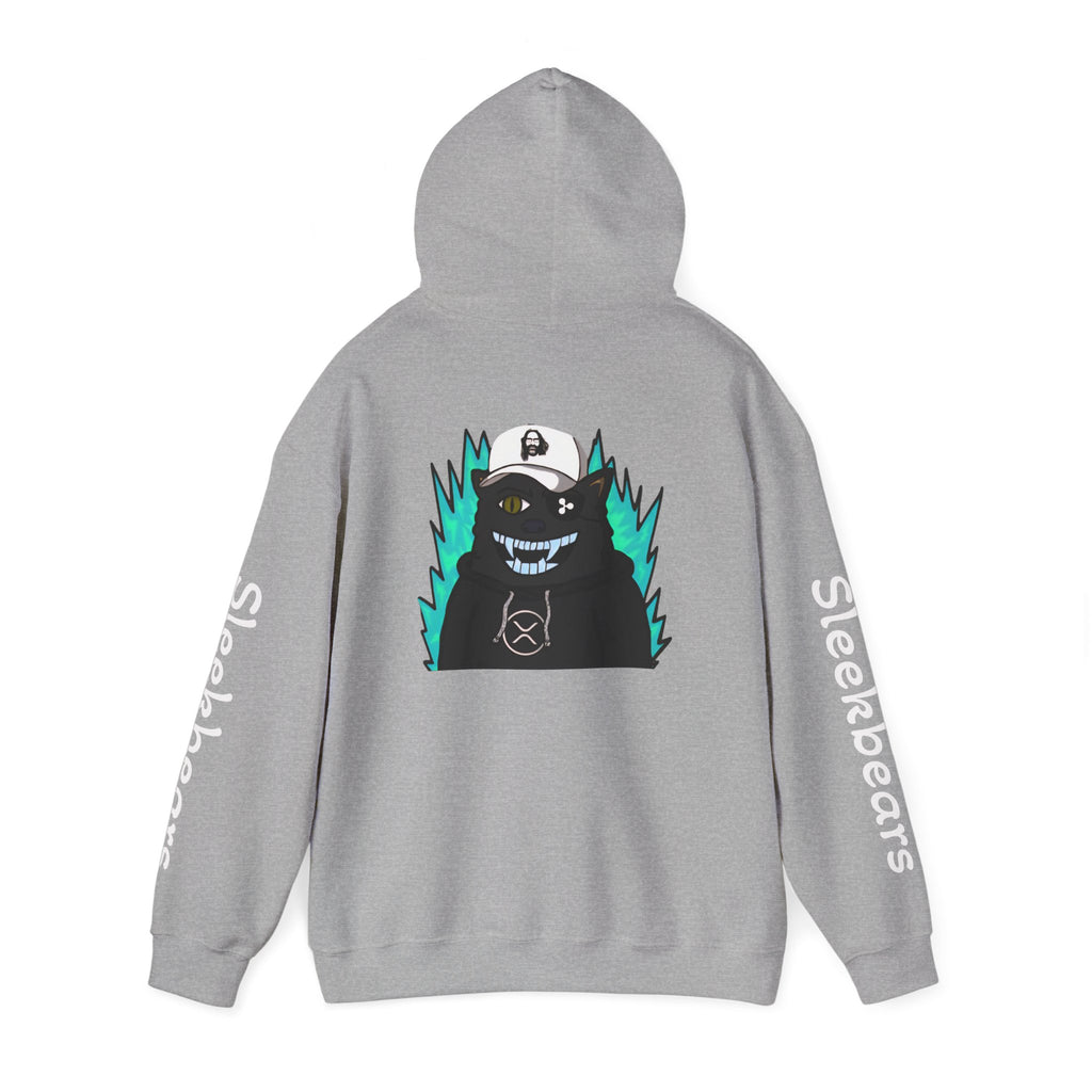Black 'Sleekbears' Graphic Hoodie