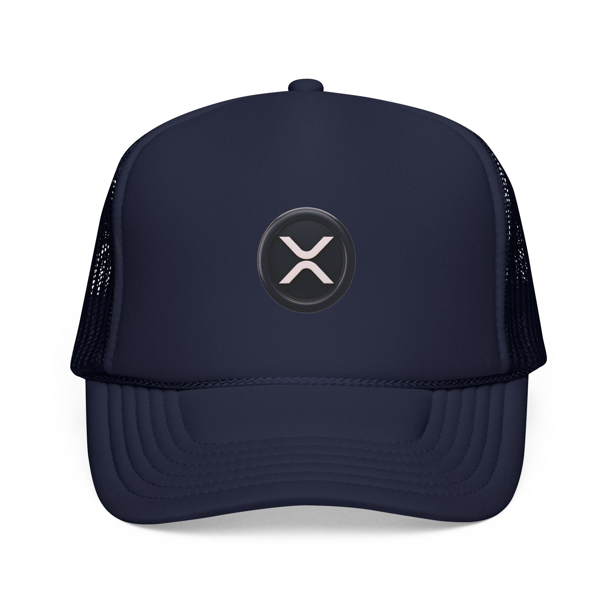 XRP Logo Trucker Hat —  Cryptocurrency Mesh Cap