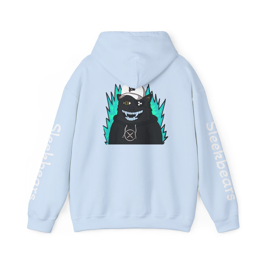 Black 'Sleekbears' Graphic Hoodie