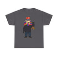 Patriotic David Tee —VOC Rainbow Beard Uncle Sam Graphic T‑Shirt