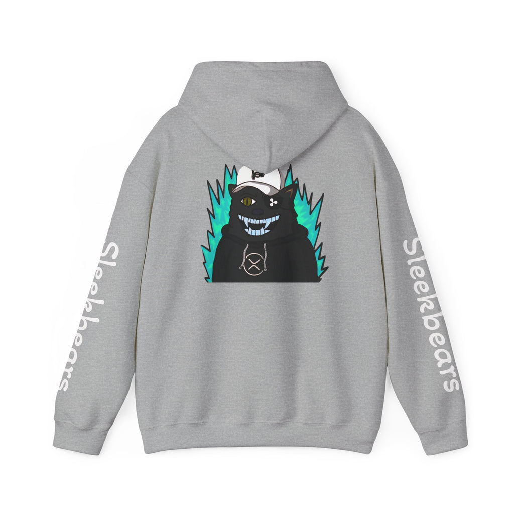 Black 'Sleekbears' Graphic Hoodie