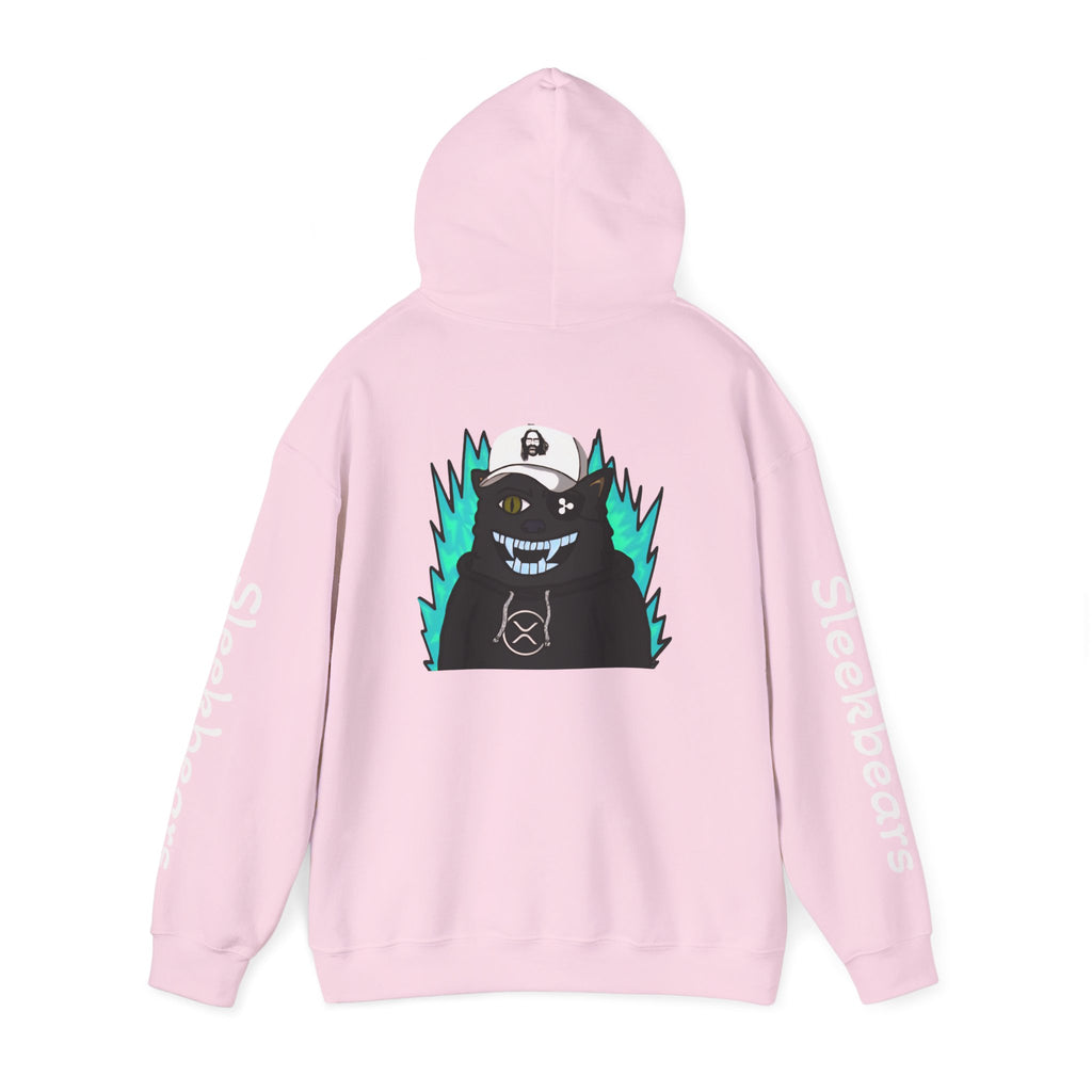 Black 'Sleekbears' Graphic Hoodie