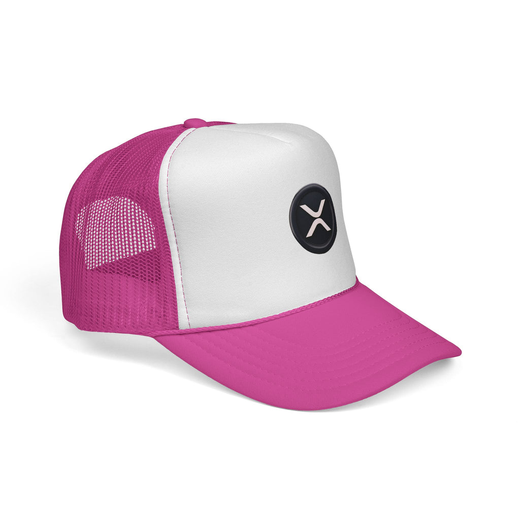 XRP Logo Trucker Hat —  Cryptocurrency Mesh Cap