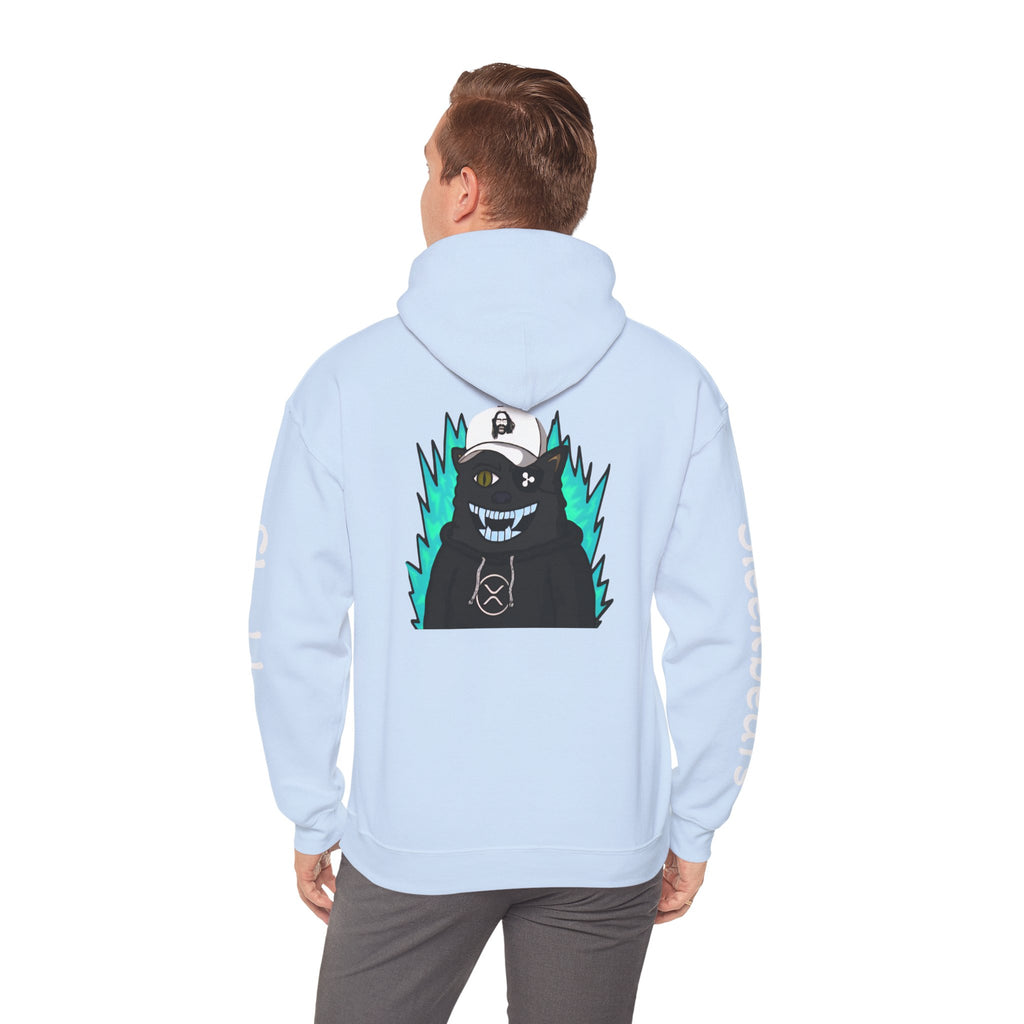 Black 'Sleekbears' Graphic Hoodie