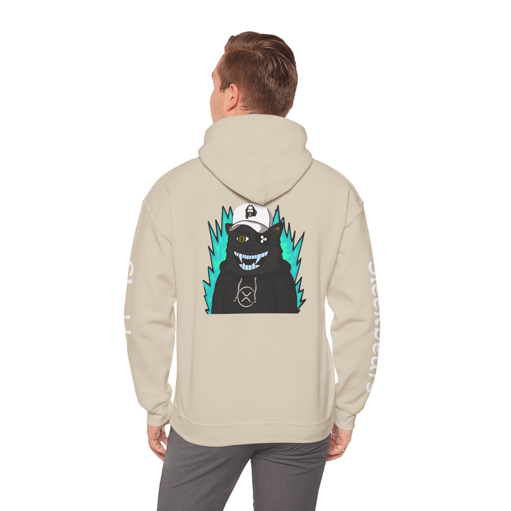 Black 'Sleekbears' Graphic Hoodie