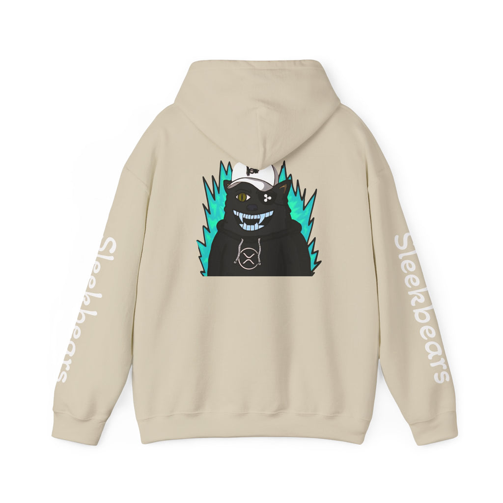 Black 'Sleekbears' Graphic Hoodie