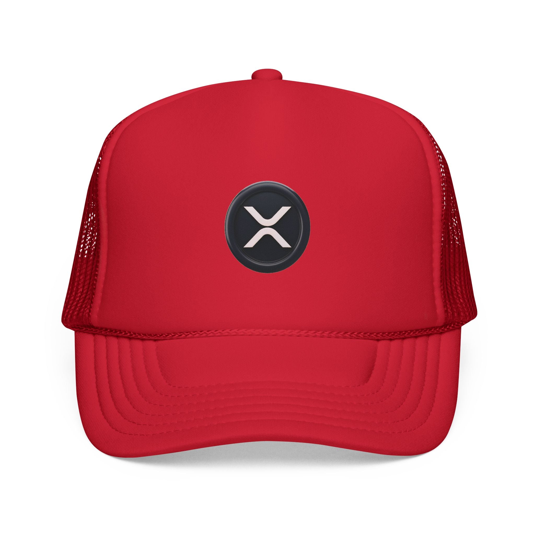XRP Logo Trucker Hat —  Cryptocurrency Mesh Cap